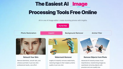 Imgkits | AI Image & Video Processing Tools Online