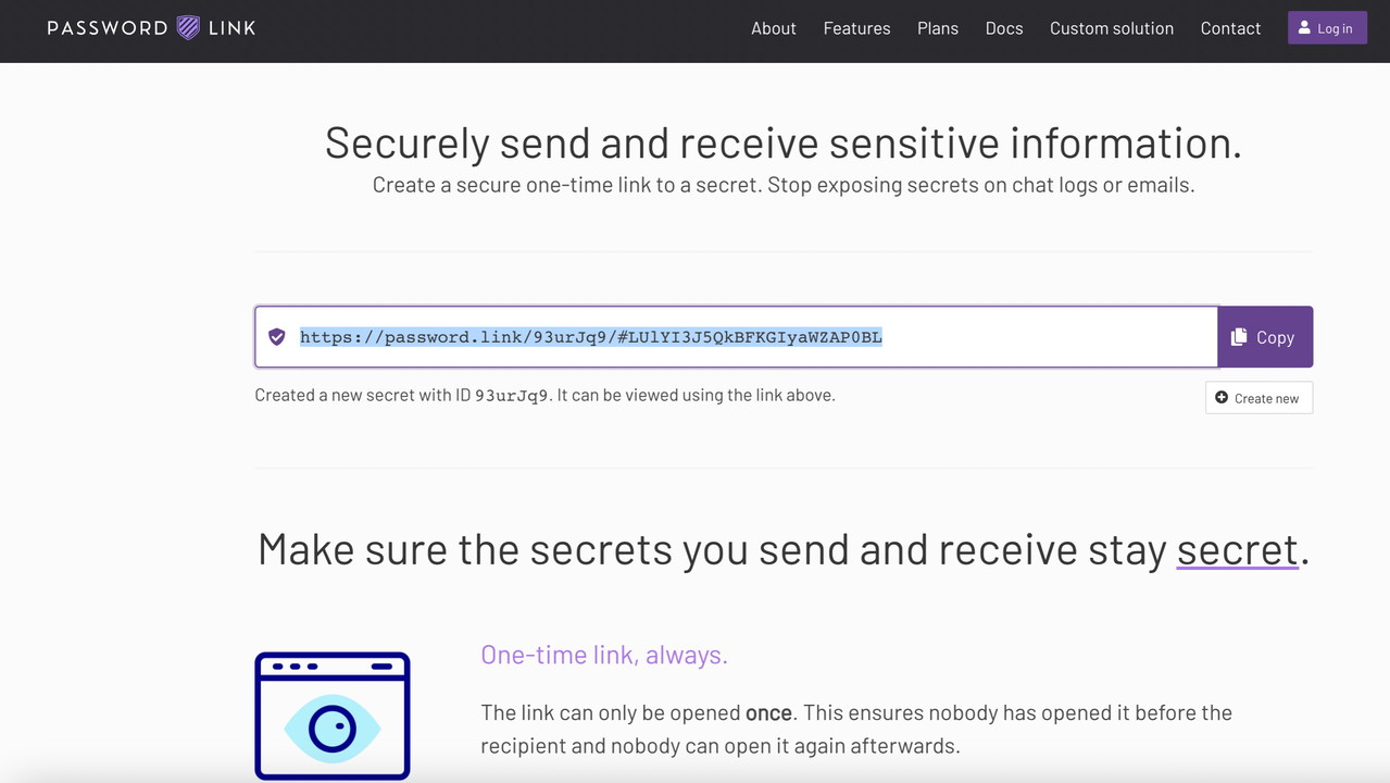 Password.link
