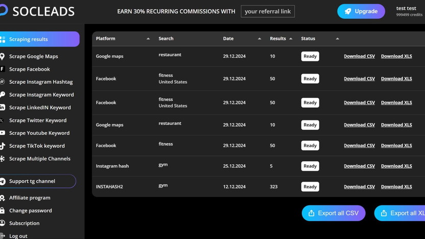 Multiple outreach campaigns