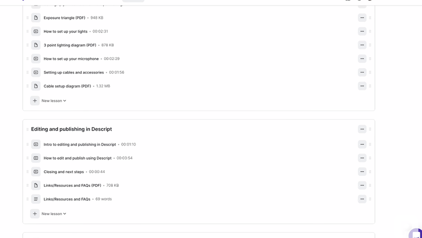 Sell digital products on Podia