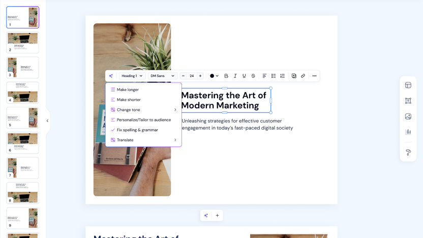 AI Editing Assistant