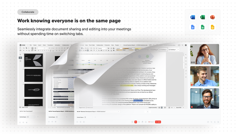 Edit anything in meetings