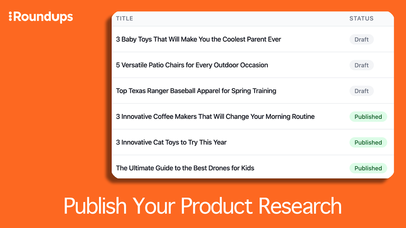 Share product research